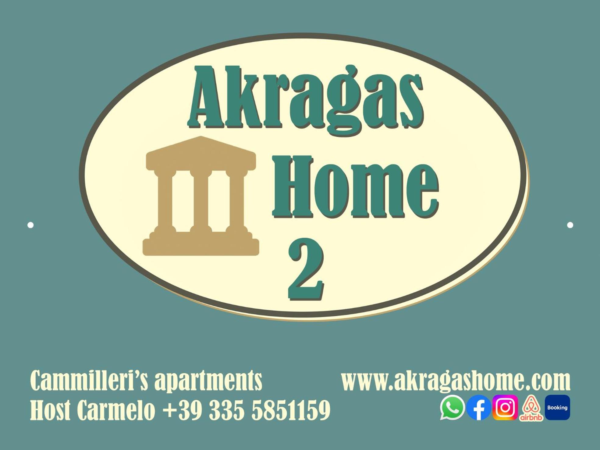 2 Apartments - Akragas Home 1 & 2 On Via Atenea City Center With View Agrigento Eksteriør billede